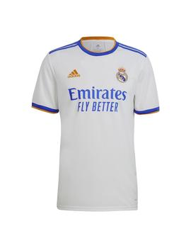 Camiseta adidas R.Madrid 1ª Equipación 21/22 Blanca