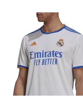 Camiseta adidas R.Madrid 1ª Equipación 21/22 Blanca