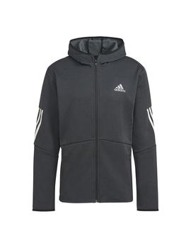 Sudadera Hombre adidas Full Zip Negro