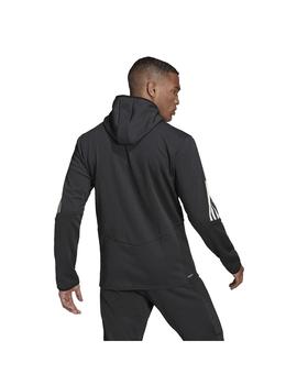 Sudadera Hombre adidas Full Zip Negro