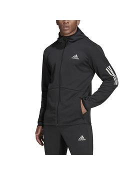 Sudadera Hombre adidas Full Zip Negro