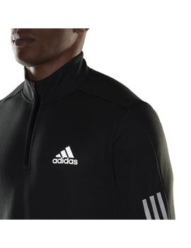 Sudadera Hombre adidas Quarter Zip Negro