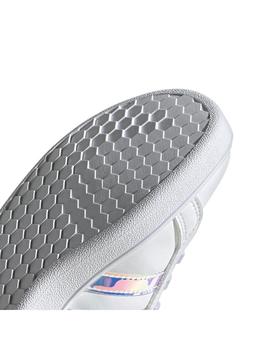 Zapatilla Niña adidas Grand Court Blanco/Espejo