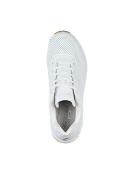 Zapatilla Mujer Skechers Uno Blanco