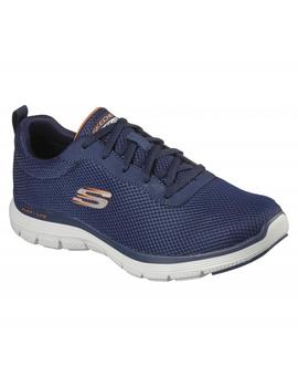 Zapatilla Hombre Skechers Flex Advant 4.0 Providence Marino