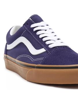 Zapatilla Hombre Vans Gumesole Old Skool Morada.