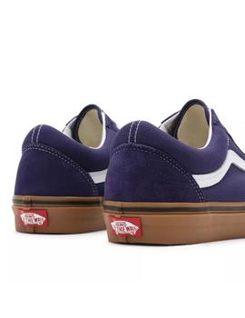 Zapatilla Hombre Vans Gumesole Old Skool Morada.