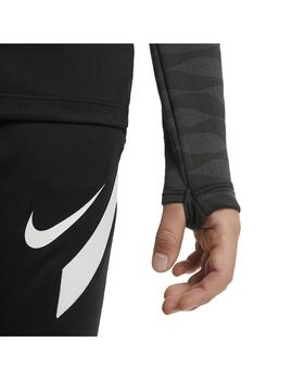 Sudadera Niñ@ Nike Dri-Fit Strike 21 Negro/Blanco