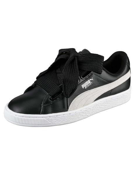 puma basket heart hombre amarillo