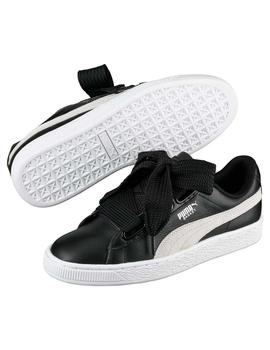 Puma Basket Heart Patent Mujer