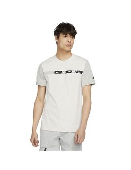 Camiseta Hombre Nike Nsw Gris claro