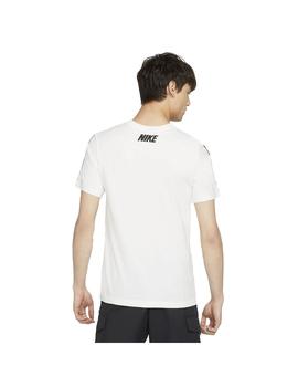 Camiseta Hombre Nike Repeat Blanca