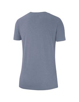 Camiseta Mujer Nike Nk Df Azul