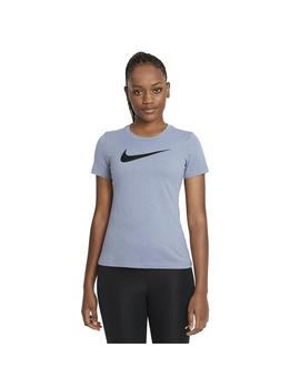 Camiseta Mujer Nike Nk Df Azul