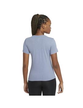 Camiseta Mujer Nike Nk Df Azul