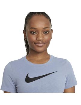 Camiseta Mujer Nike Nk Df Azul