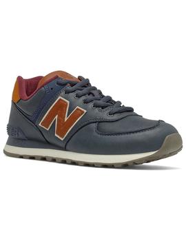 Zapatilla Hombre New Balance 574 Marino