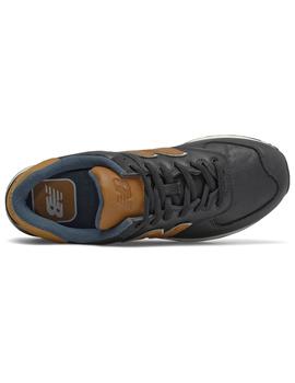 Zapatilla Hombre New Balance 574 Negra