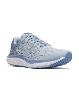 Zapatilla Mujer New Balance Fresh Foam 680V7 Celeste