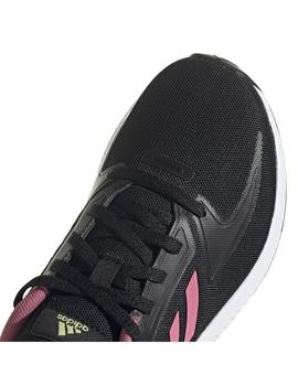 Zapatilla Junior adidas Runfalcon 2.0 Negro/Rosa