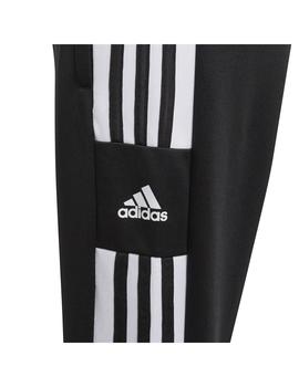 Pantalón Niño adidas Squadra 21 Negro/Blanco