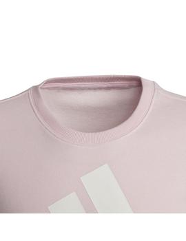 Sudadera Niña adidas Essentials Rosa/Blanco