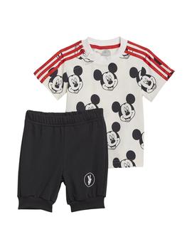 Conjunto Niño  adidas Disney Mickey Mouse Blanco Negro