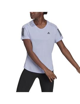 Camiseta Mujer adidas Own Lila