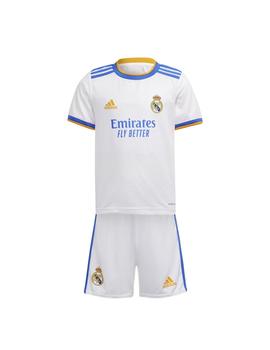 Minikit Baby adidas Real Madrid 1ºEquipacion 21/22 Blanco