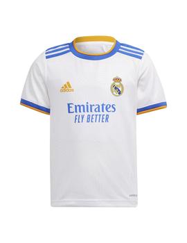 Minikit Baby adidas Real Madrid 1ºEquipacion 21/22 Blanco