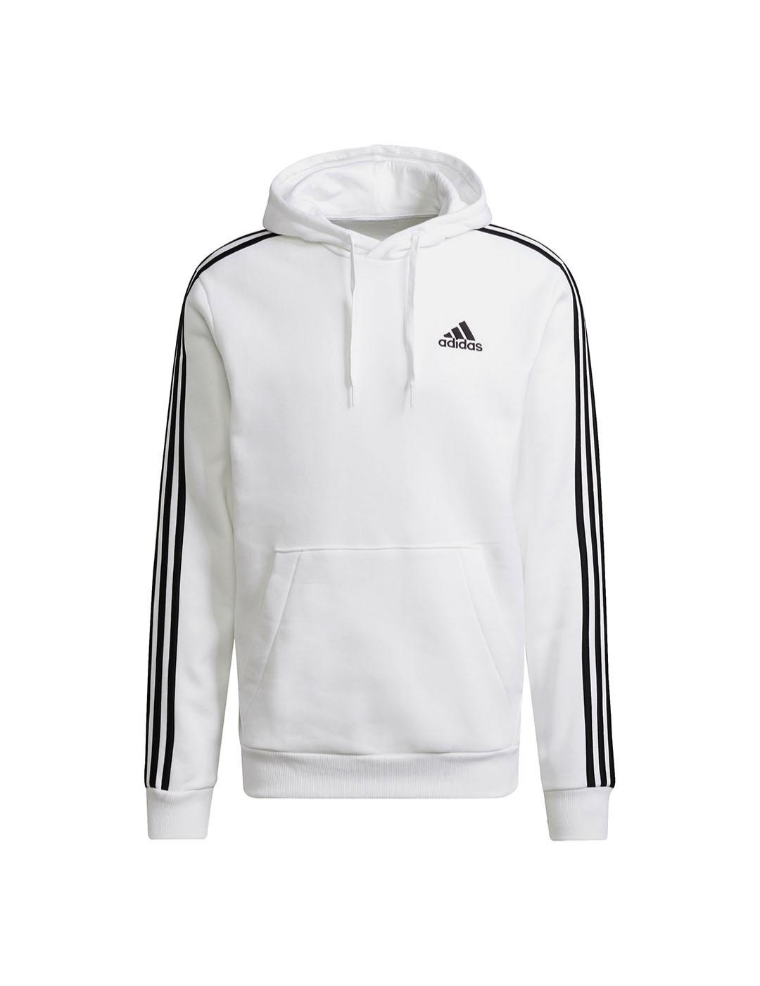 Sudadera de Running adidas Own the run 3S Hoodie Hombre Negro