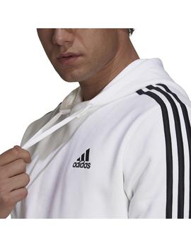 Sudadera Hombre adidas 3s Blanca