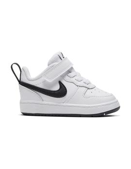 Zapatilla Baby Nike Court B. Blanco Negro