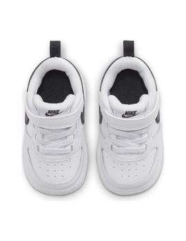Zapatilla Baby Nike Court B. Blanco Negro