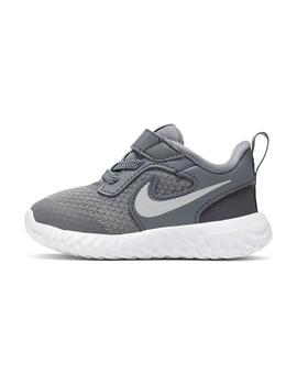 Zapatilla Niño Nike Revolution 5 Gris