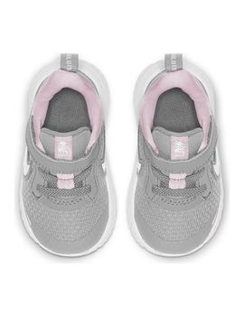 Zapatilla Nña Nike Revolution Gris Rosa