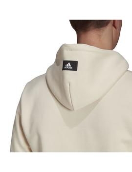 Sudadera Hombre adidas Fi Cb Crema Negra