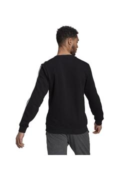 Sudadera Hombre adidas Essentials Fleece Negro