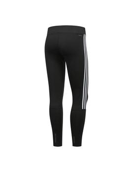 Malla Mujer adidas Run 3 Bandas Negro/Blanco