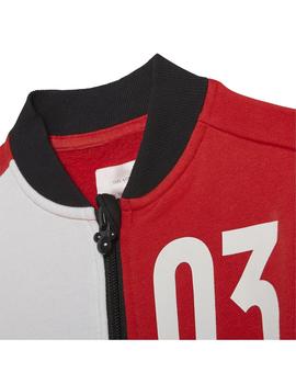 Conjunto Niñ@ adidas Disney Mickey Rojo/Negro/Blan