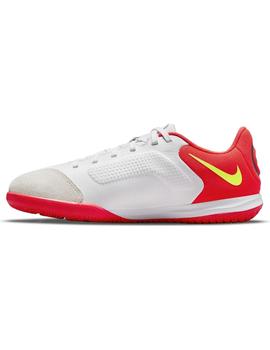 Zapatilla Sala Nike Legend 9 academy Blanca Roja