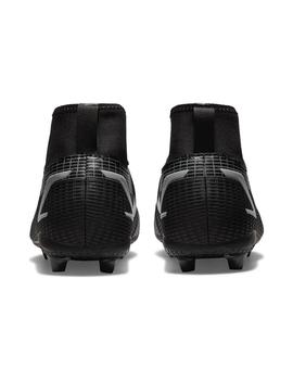 Bota Futbol Niño Nike Superfl 8 Academy Negra