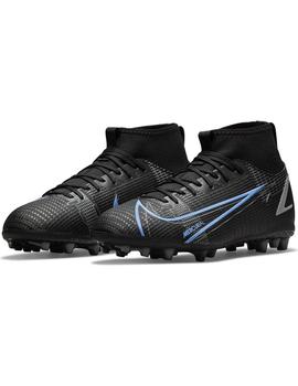 fumar Selección conjunta Temeridad Bota Futbol Niño Nike Superfl 8 Academy Negra