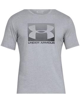 Camiseta Hombre Under Armour Boxed Gris