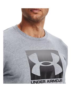 Camiseta Hombre Under Armour Boxed Gris