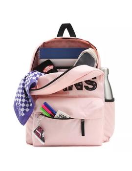 Mochila Unisex Vans Realm Rosa Flores