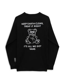 Camiseta Hombre Vans  World Code Negra