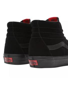 Zapatilla Unisex Vans Sk8-Hi Negra Negra