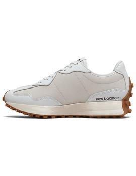 Zapatilla Mujer New Balance 327 Beige Piel