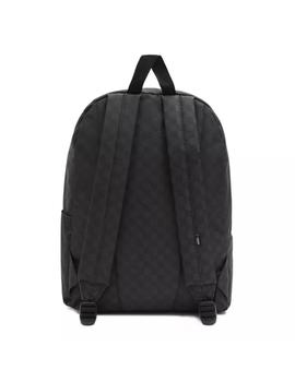 Mochila Unisex Vans Old Skool Check Negra